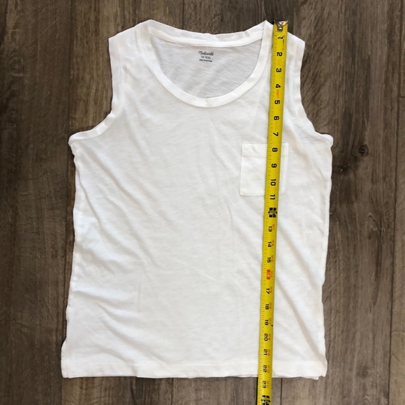 MADEWELL - 100% Cotton Loose Fit Sleeveless Tee - Picture 5 of 6